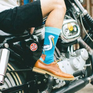 Pelican Print Socks