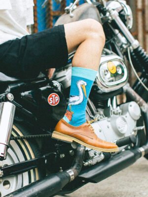 Pelican Print Socks