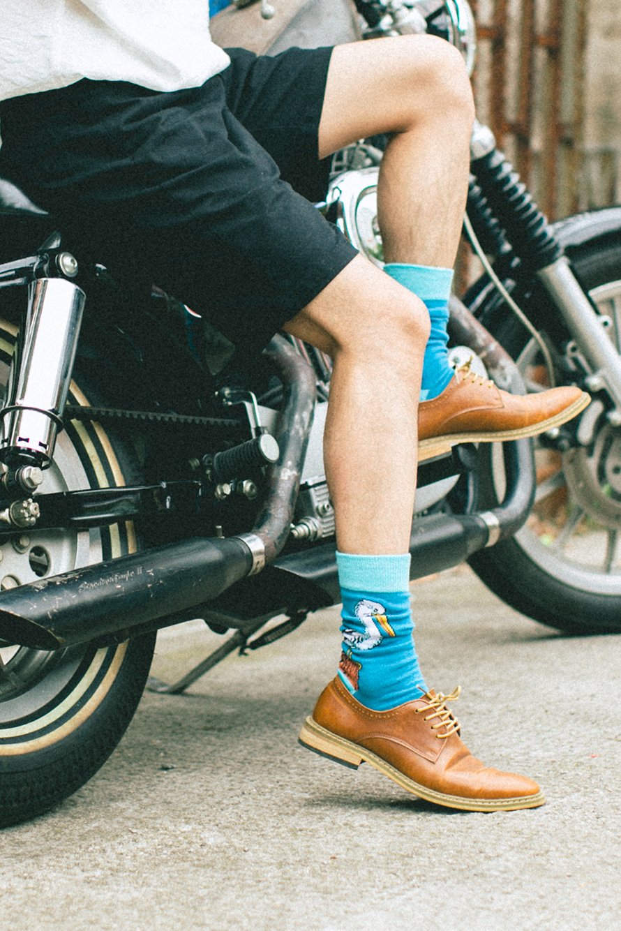 8K5F2292 Pelican Print Socks - 图片 6