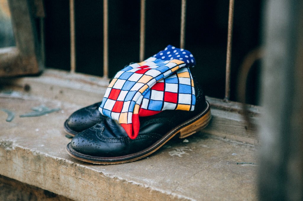 Colorful Geometric Socks 8K5F3454 1024x682