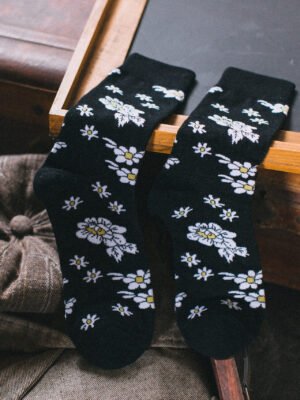 Floral Patterned Socks