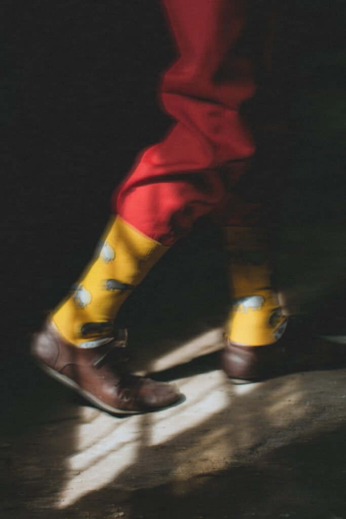 Yellow Elephant Socks 8k5f2573
