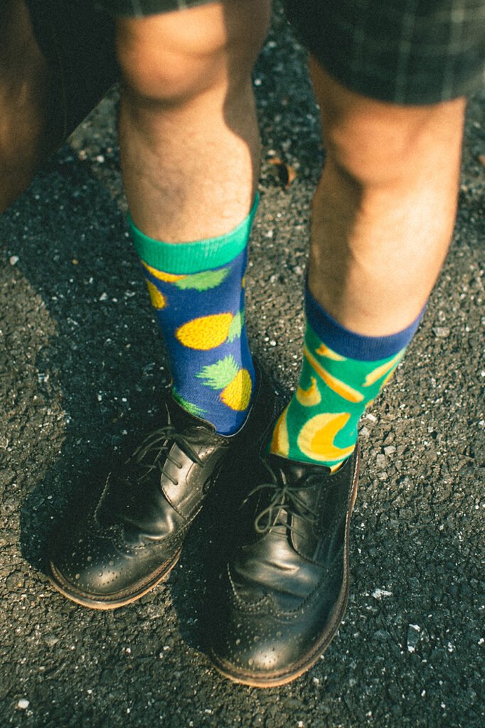 Mismatched Fruit Socks 8k5f3288