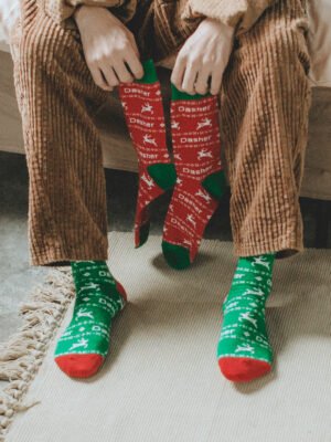 Christmas Reindeer Socks
